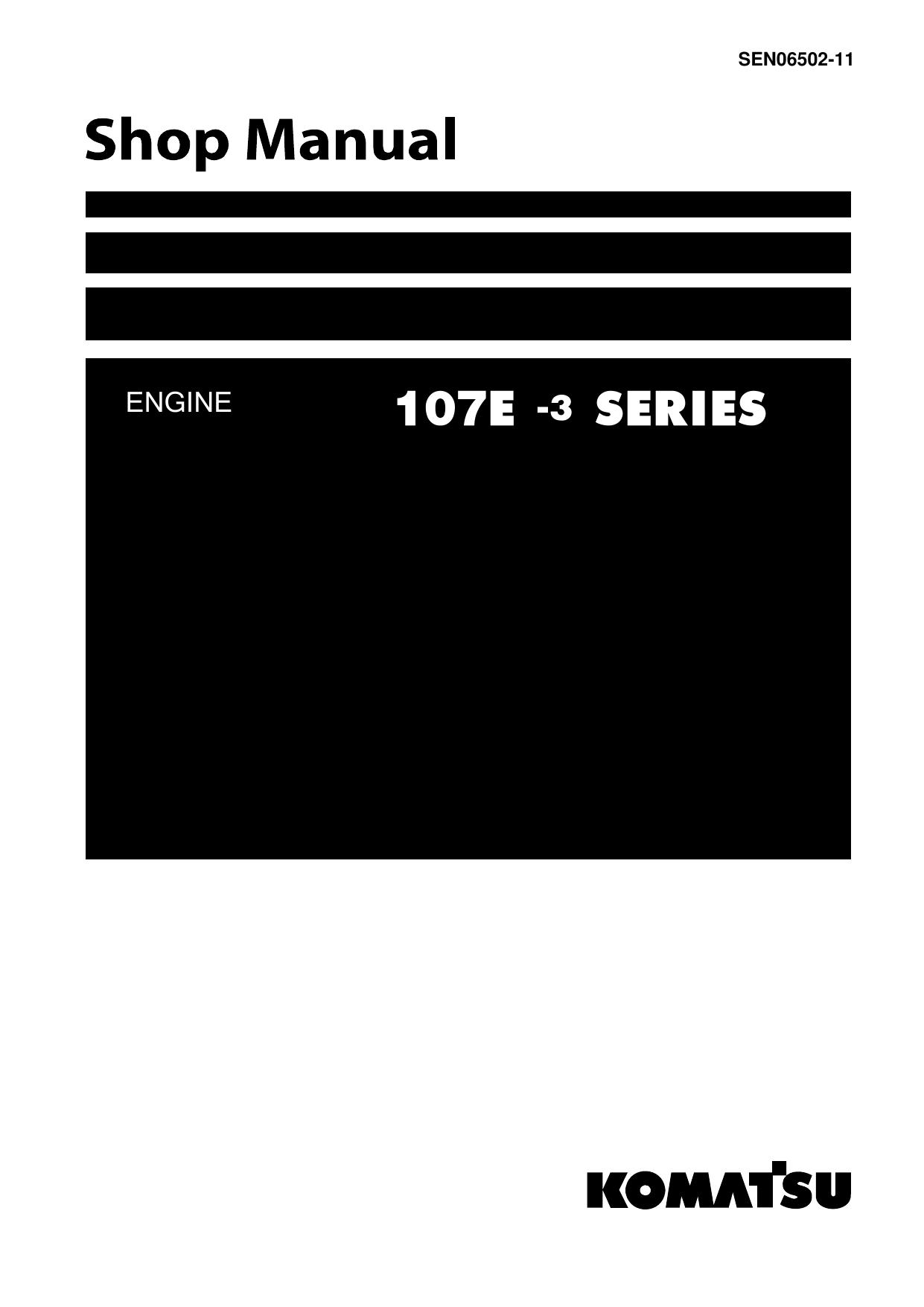 107E-3 Shop Manual